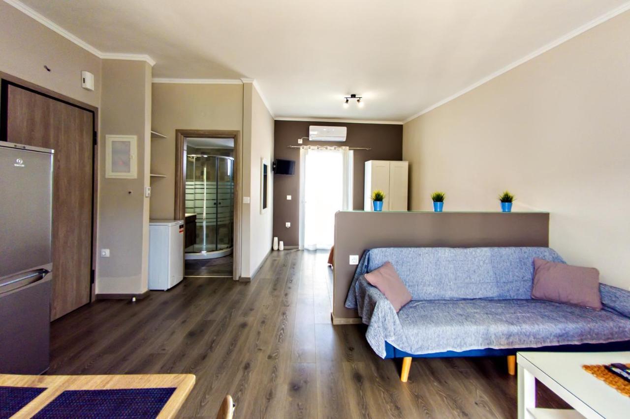 Maria'S Modern Studio 5Min From Beach Souda Dış mekan fotoğraf